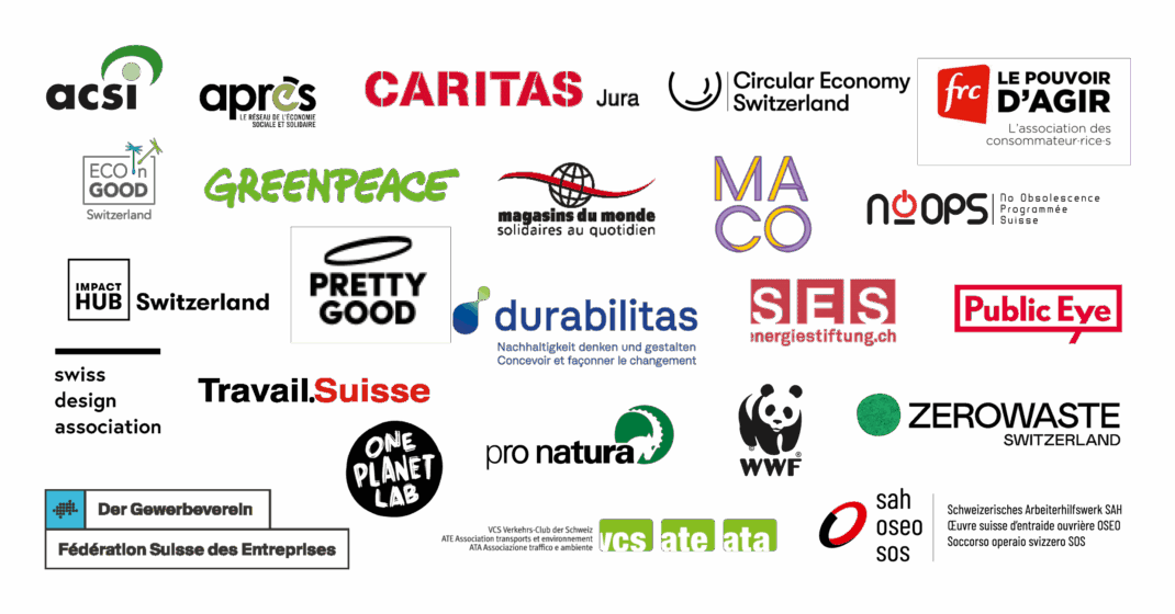 Koalition für mehr Kreislaufwirtschaft in der Schweiz